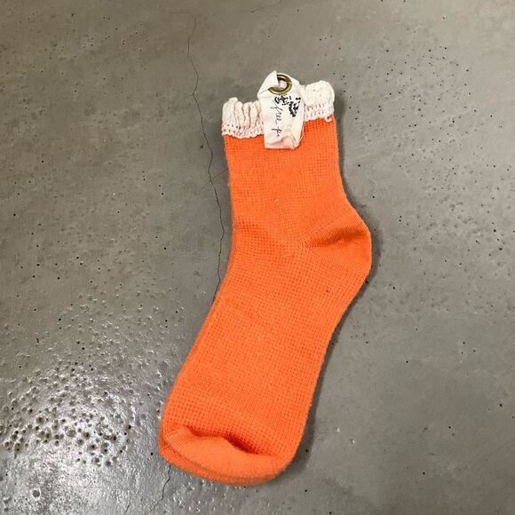 Free People Beloved Waffle Knit Ankle Socks - Picture 2 of 4